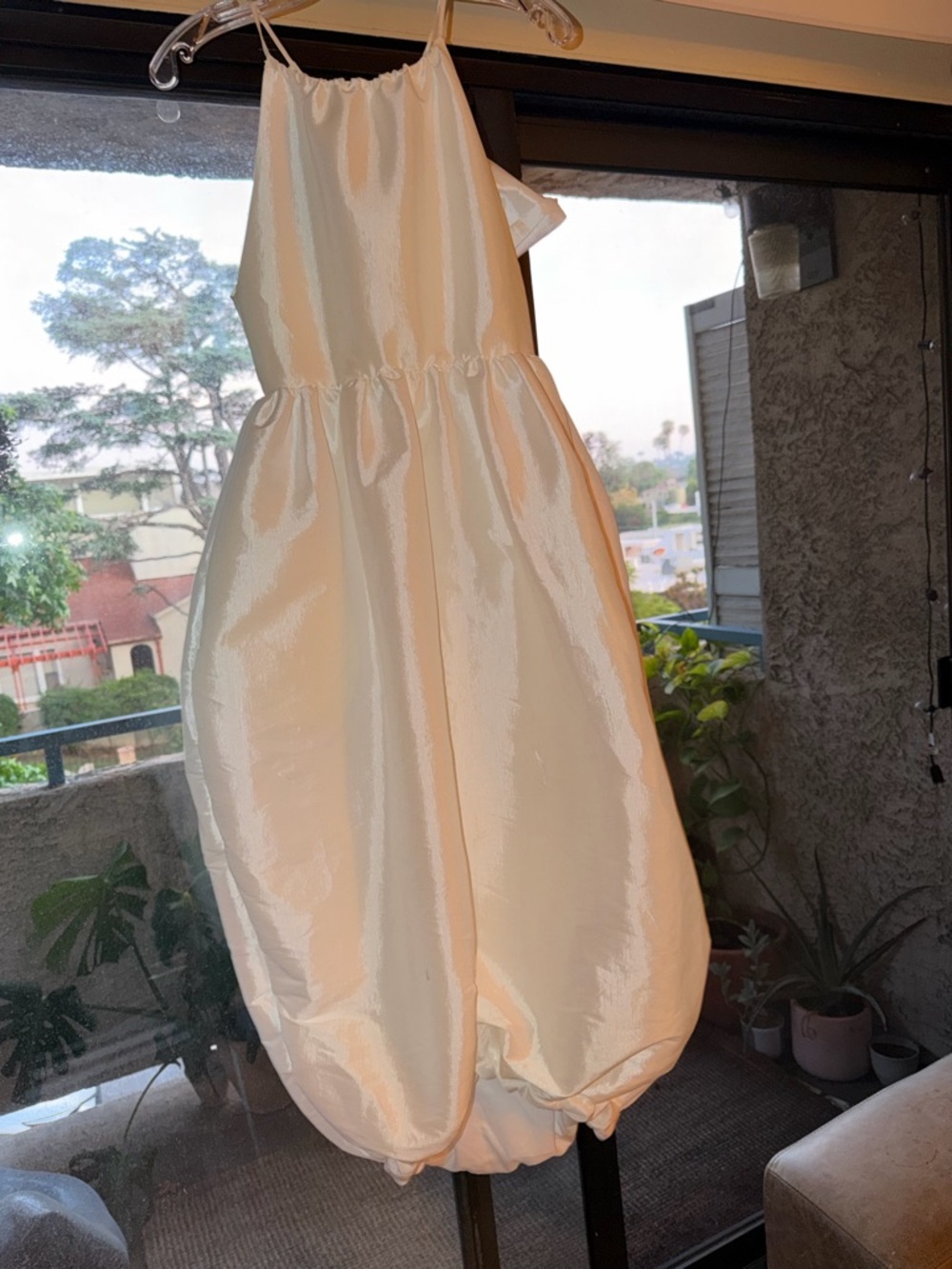 Kika Vargas White Portia Occasion Dress